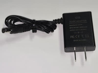 Universal Power Adapter CB-1201000 AC/DC Adapter, 12V DC