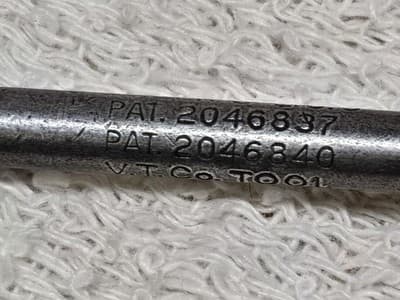 Rare Vintage VERMONT TOOL COMPANY Wood Handle Philips Screwdriver P. 2046837 - Thumbnail 4