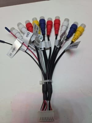 18 Pin Pre-Amp/Video AV Input Output & Camera Cable Connector Plug for XDCPA10BT
