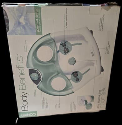 Conair Body Benefits whirlpool massaging Foot Spa Model FB12 - Thumbnail 6