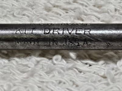 Rare Vintage VERMONT TOOL COMPANY Wood Handle Philips Screwdriver P. 2046837 - Thumbnail 2