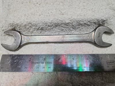 Williams 847360 Open End Wrench 3/4" And 13/16" New Old Stock - Thumbnail 2