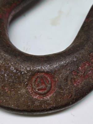 Vintage Swivel Hook; rigging, marine- hoisting hook, Makers Mark Unidentified - Thumbnail 5