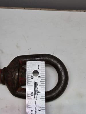 Vintage Swivel Hook; rigging, marine- hoisting hook, Makers Mark Unidentified - Thumbnail 11