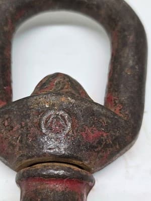 Vintage Swivel Hook; rigging, marine- hoisting hook, Makers Mark Unidentified - Thumbnail 7