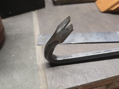 Sears Craftsman Vintage Gooseneck Wrecking Pry Bar Rare K Series 37240 - Thumbnail 3