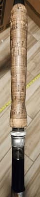 Vintage Herter's RB6HO 8'6" Fly Fishing Rod 3-Piece Fiberglass Sock Kolpin Case - Thumbnail 9