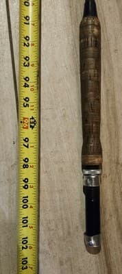 Vintage Herter's RB6HO 8'6" Fly Fishing Rod 3-Piece Fiberglass Sock Kolpin Case - Thumbnail 12