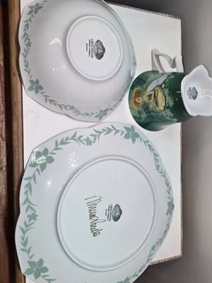 New Rare Disney Fairies by Royal Doulton 3 Piece Set Mug/Plate/Bowl *Hand Signed - Thumbnail 8