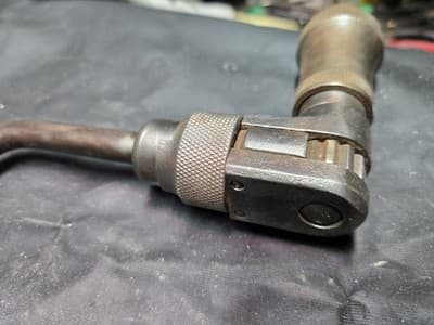 Antique Hand Drill Wood Steel Unbranded Metal Woodworking Craftsman Old Shop￼￼ - Thumbnail 5