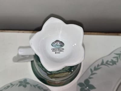 New Rare Disney Fairies by Royal Doulton 3 Piece Set Mug/Plate/Bowl *Hand Signed - Thumbnail 6