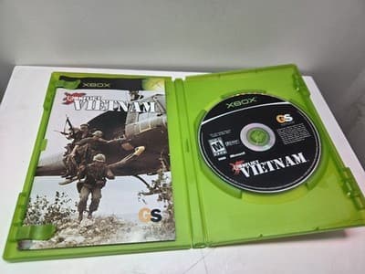 Conflict: Vietnam (Microsoft Xbox, 2004), complete case, disc and manual - Thumbnail 2