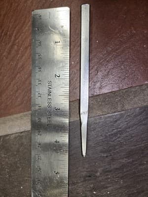 Vintage Craftsman WF Cold Chissel 42961 - 1/4" Excellent Condition - Thumbnail 3