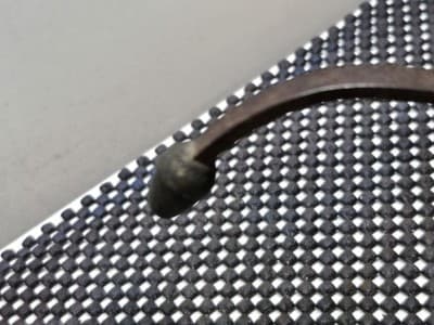 Antique Colonial American Curled Toe Metal & Wood Ice Skate Mid 17th Century - Thumbnail 6