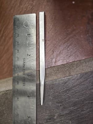 Vintage Craftsman WF Cold Chissel 42961 - 1/4" Excellent Condition - Thumbnail 4