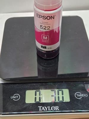 Epson 522 Inkjet Cartridges - 75% Full ***FREE SHIPPING*** - Thumbnail 2