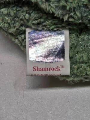 Beanie by Ty 'Shamrock' Green With Shamrock With Tag - Thumbnail 3