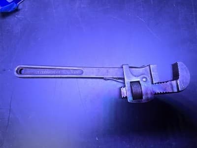 Beautiful Vintage STILLSON Pipe Wrench - 14" length - Thumbnail 2