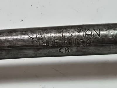Vintage Craftsman Brace Wood Boring Auger Bit, Single Spur, 16/16 X 9 1/4” - Thumbnail 3