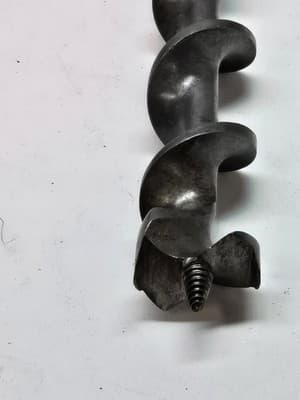 Vintage Craftsman Brace Wood Boring Auger Bit, Single Spur, 16/16 X 9 1/4” - Thumbnail 7