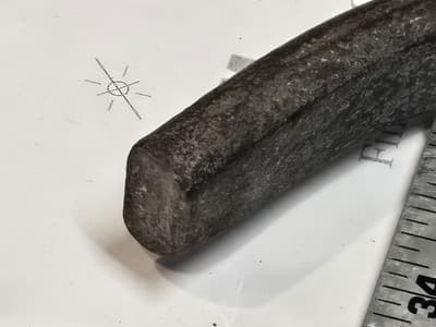 Antique CBT Co Refrigerator Car Hatch Hook,embossed Great Condition - Very RARE - Thumbnail 7