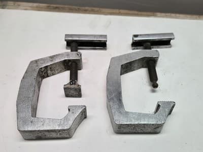 2 aluminum c 🗜️ ClampMulti Tools, Camper Tops For Trucks, Clampin Wood,Etc - Thumbnail 2