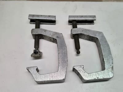 2 aluminum c 🗜️ ClampMulti Tools, Camper Tops For Trucks, Clampin Wood,Etc - Thumbnail 3