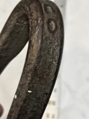 Antique CBT Co Refrigerator Car Hatch Hook,embossed Great Condition - Very RARE - Thumbnail 5