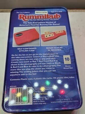 The Original Rummikub Classic Game- Only Used Once CIB - Thumbnail 2