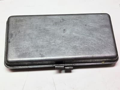 Vintage Craftsman -V- Series 1/4" Drive 14pc Ratchet Set w/Embossed Metal Case - Thumbnail 9