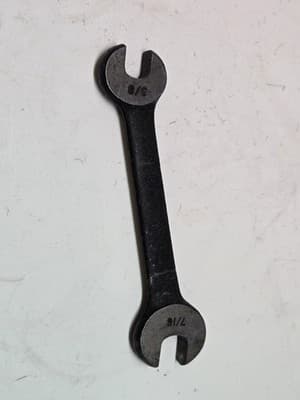 Vintage Billings Open End Wrench 723 3/8" & 7/16" Made in USA - Thumbnail 3
