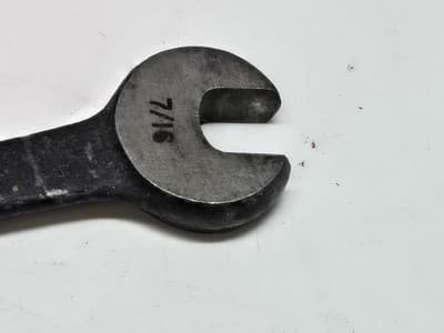 Vintage Billings Open End Wrench 723 3/8" & 7/16" Made in USA - Thumbnail 2