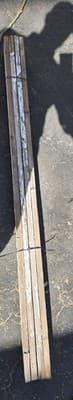5 Reclaimed, 125 Year OLD New England BARN WOOD (4) 60"x4"x.9" & (1) 54"x4"x.9" - Thumbnail 6