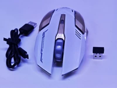 🖱️ Wireless Rechargeable Silent Gaming Mouse with Engineered Ergonomic Design - Thumbnail 9