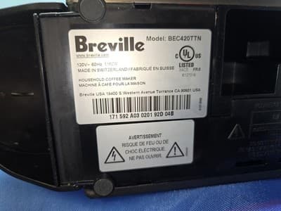 Breville Nespresso Pixie Espresso Machine - BEC420TTN Seller Refurb - Thumbnail 8