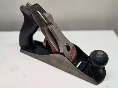 Vintage Stanley Handyman No. H 1203 Smooth Bottom Plane. Made in U.S.A. - Thumbnail 9
