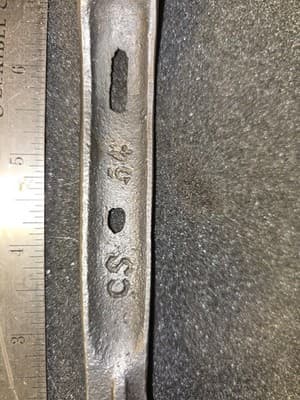 Antique Victorian Cast Iron Wood Stove Range Oven Burner Lifter Tool Pot Handle - Thumbnail 3
