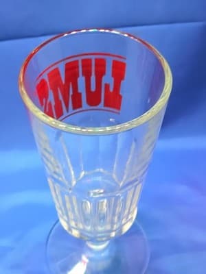 Vintage Lums 1980's LUM'S FAMILY RESTAURANT 8.5" Tall Ice Cream Sundae Glass - Thumbnail 3