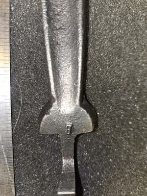 Antique Victorian Cast Iron Wood Stove Range Oven Burner Lifter Tool Pot Handle - Thumbnail 2