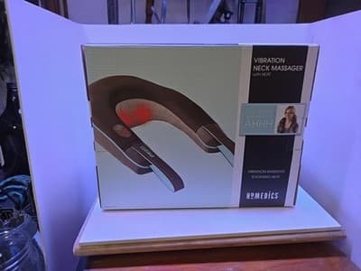 Homedics Vibration Neck Massager With Heat New In Box - Thumbnail 3