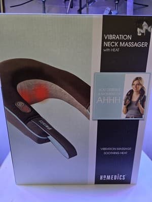 Homedics Vibration Neck Massager With Heat New In Box - Thumbnail 9