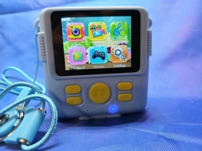 DIY Instant Digital Camera Blue (The First Camera Of Childhood), Charger & Chip - Thumbnail 2