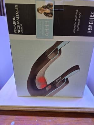 Homedics Vibration Neck Massager With Heat New In Box - Thumbnail 6