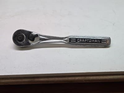 Vintage Craftsman VG-44811 3/8" Drive Quick Release Ratchet Made in USA - Thumbnail 3