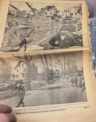 TORNADO RARE Special Feature June 18, 1953 Worcester Telegram newspaper 40 Pages - Thumbnail 3