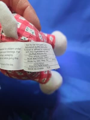 Peanuts Gang SNOOPY IN HOLIDAY CHRISTMAS PAJAMAS 8" Plush Stuffed Animal Toy - Thumbnail 5