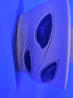 Williamsburg Pottery Salt Glaze Cobalt Blue Stoneware Candle Holder 4.5” EUC - Thumbnail 7