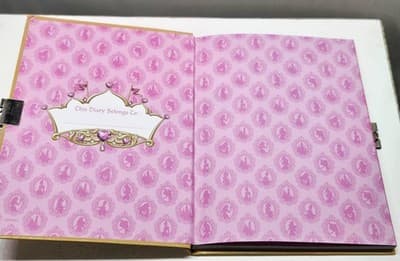 Disney Classic Princesses Diary/ Journal, Lock Included- Unused - Thumbnail 6
