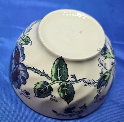 Minton Haddon Hall Open Sugar Bowl Fruit Sauce Trinket Dish 4.25" Made inEngland - Thumbnail 3