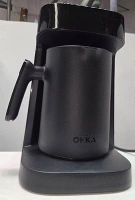Arzum Okka Jet Automatic Turkish Coffee Maker, Black/Copper OK0017 - Thumbnail 2